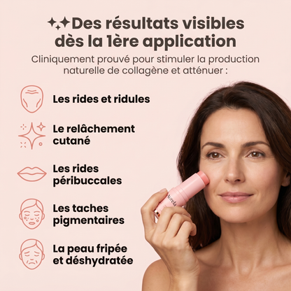 5 benefices visibles du Baton de Collagene Pur Aurela