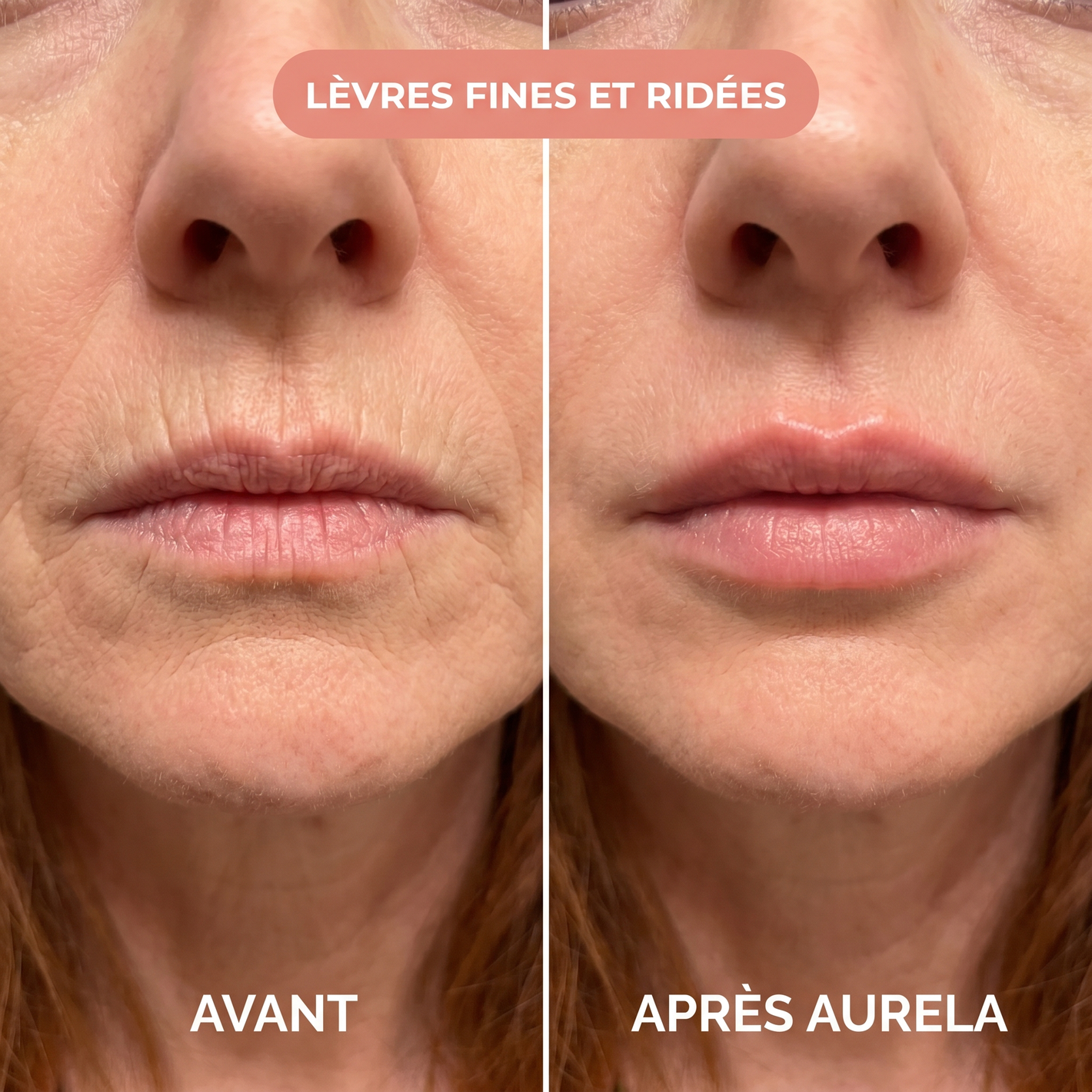Melanie - Levres fines et ridees - Aurela