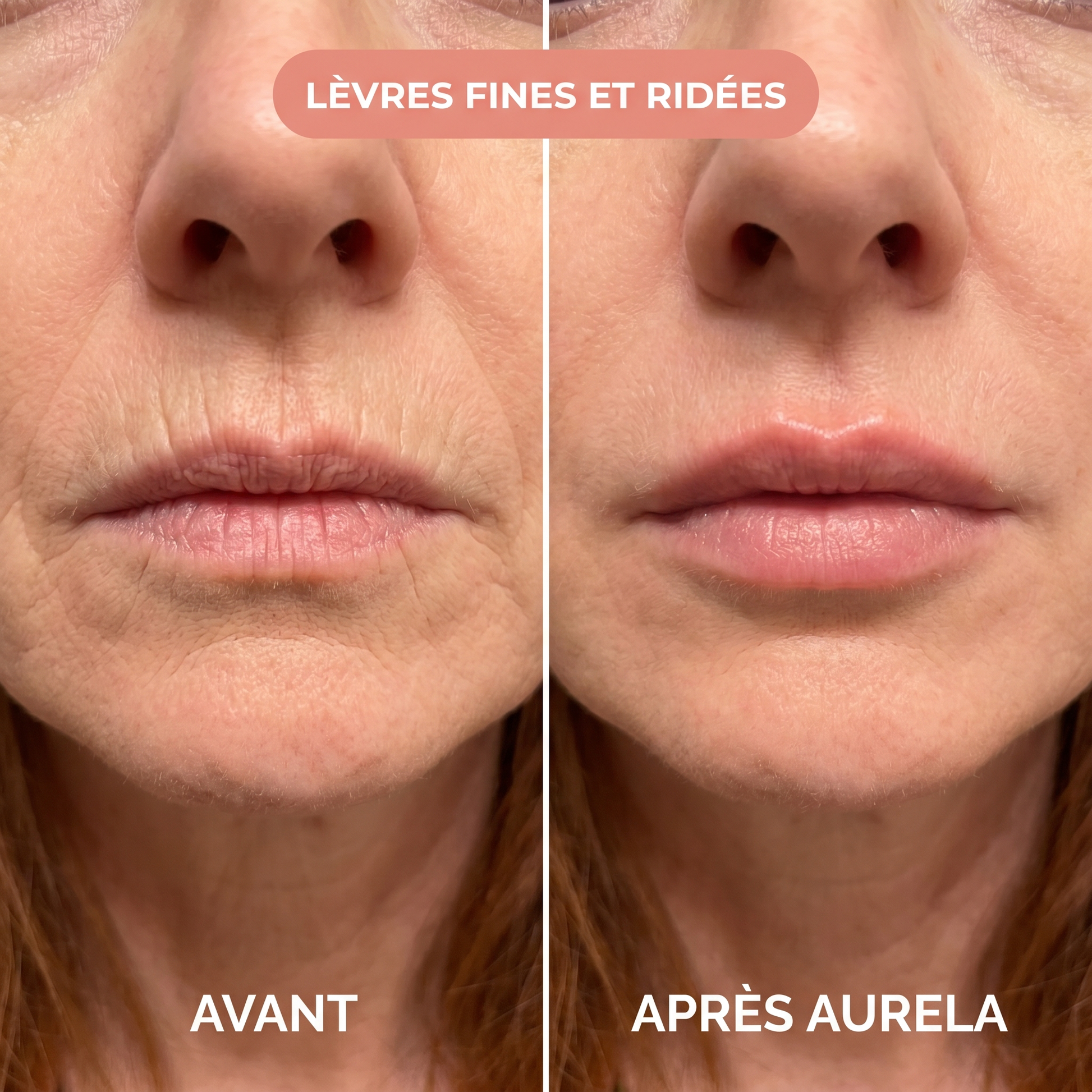 Melanie - Levres fines et ridees - Aurela